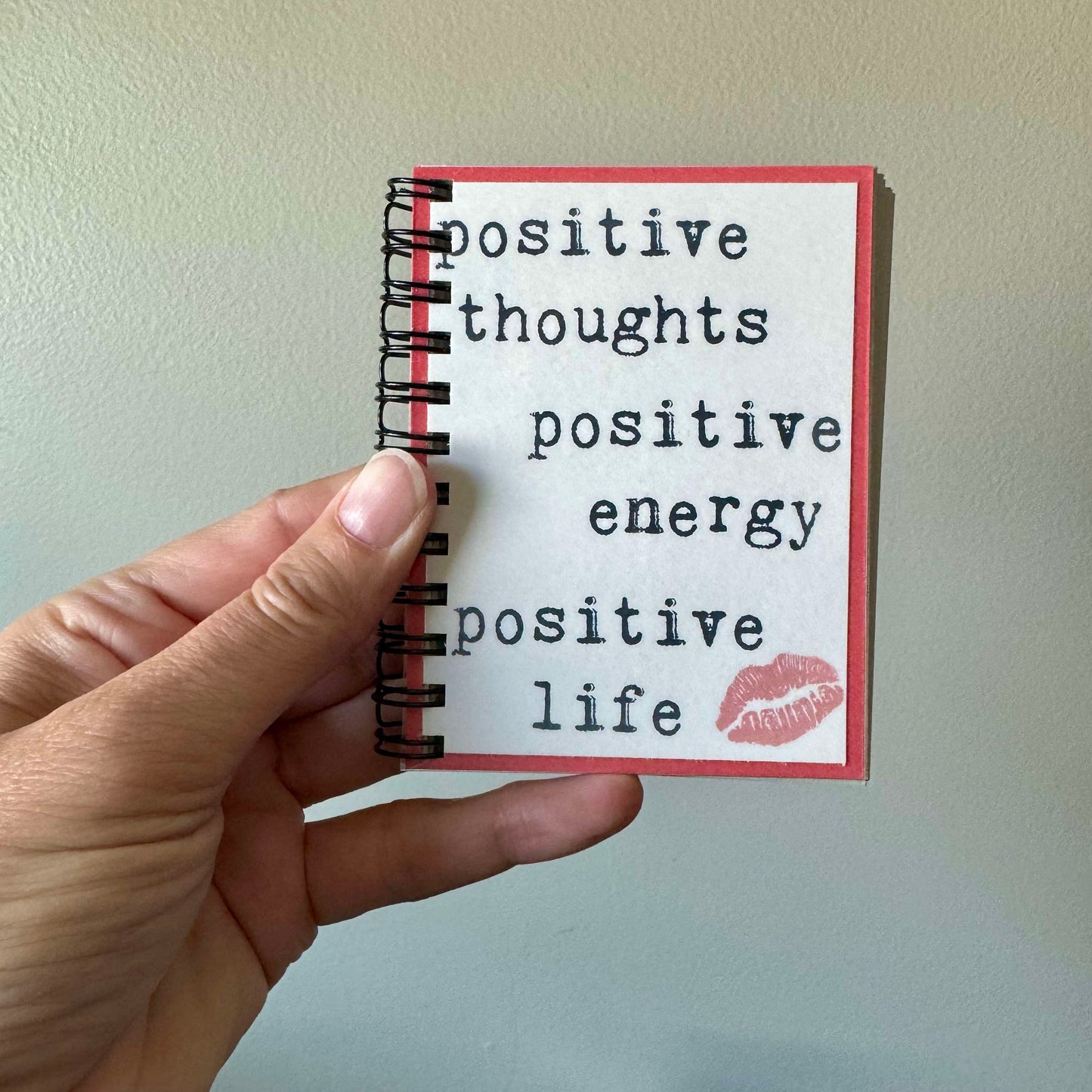 Printable Digital Download-Positive Thoughts themed Pocket Cards