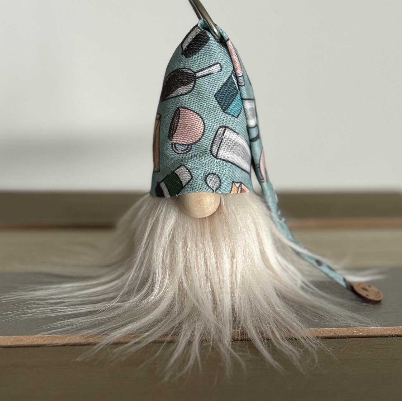 DIY Mini Gnome - Make Your Own Coffee Lovers Collectible Gnome Decor- 4" Plush Barista Gnome