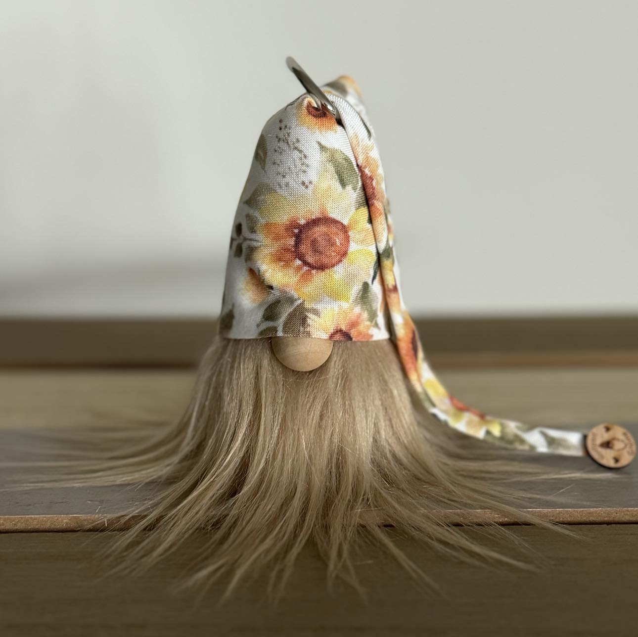 DIY Gnome - Make Your Own Sunflower Gulfport Gnome - 4" Plush Gnome Sunflower Love