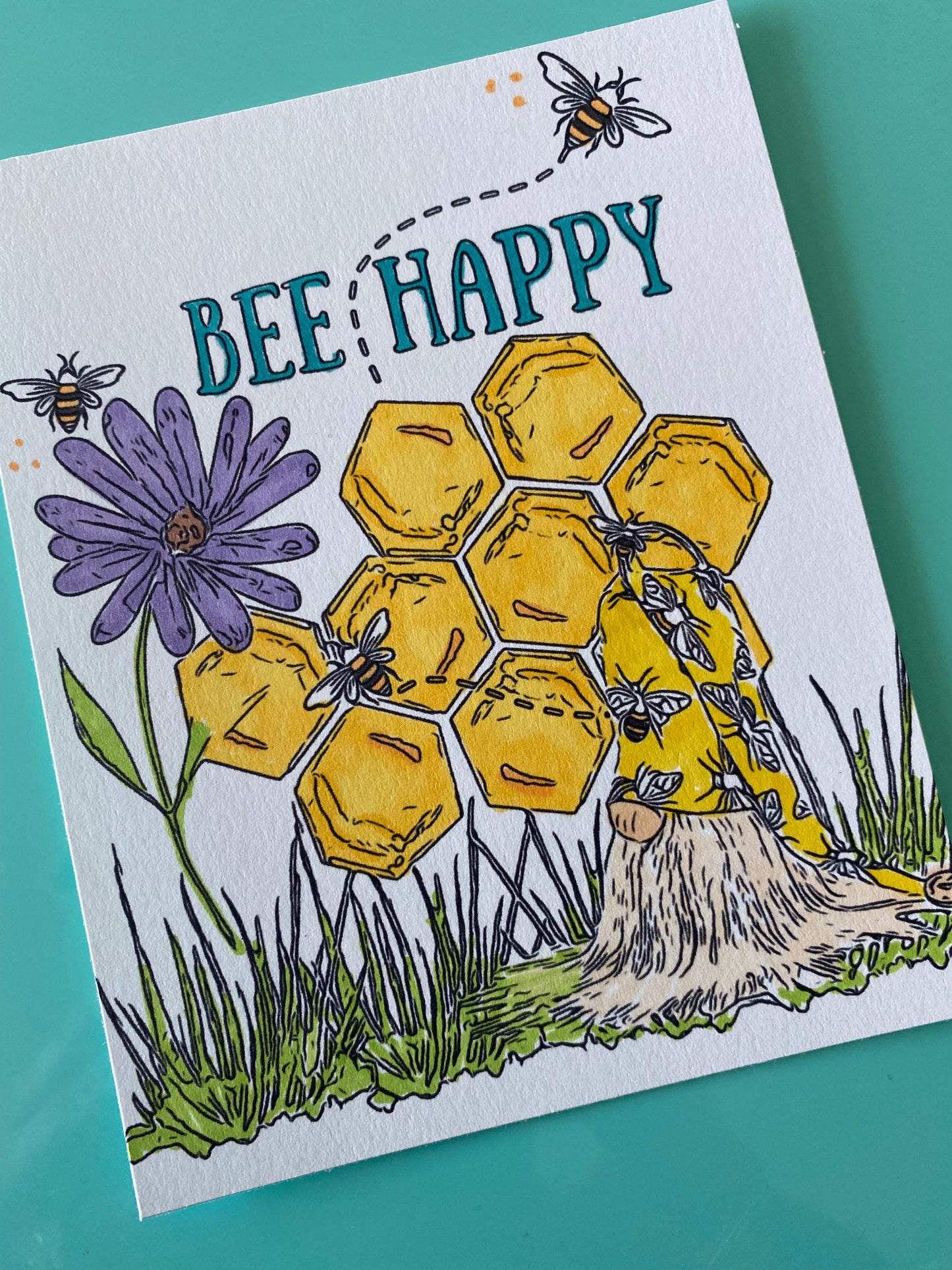 Coloring Book | Gnomes and Bees Coloring | Therapeutic Coloring | Digital Download | Instant Download Printable Coloring Book Gulfport Gnome™