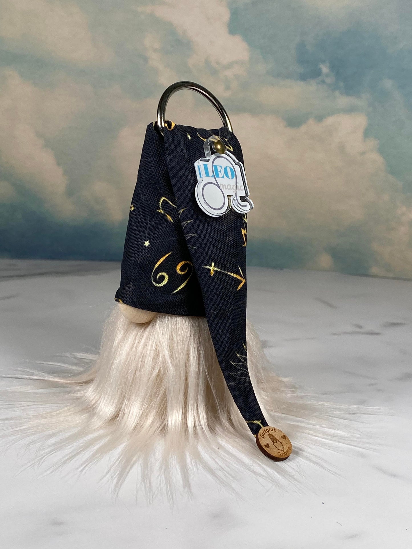 Gulfport Gnome™ - LEO Zodiac Sign Gnome- 4" Plush Mini Astrological Decor-Jul 23-Aug 22
