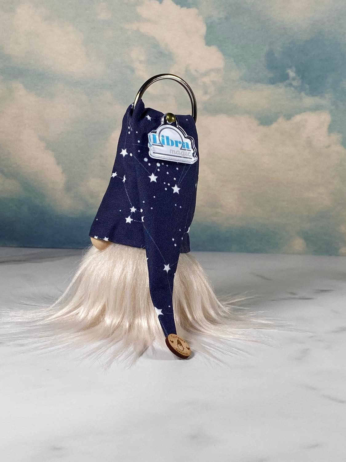 Gulfport Gnome™ - LIBRA Zodiac Sign Gnome- 4" Plush Mini Astrological Decor-Sep 23-Oct 23