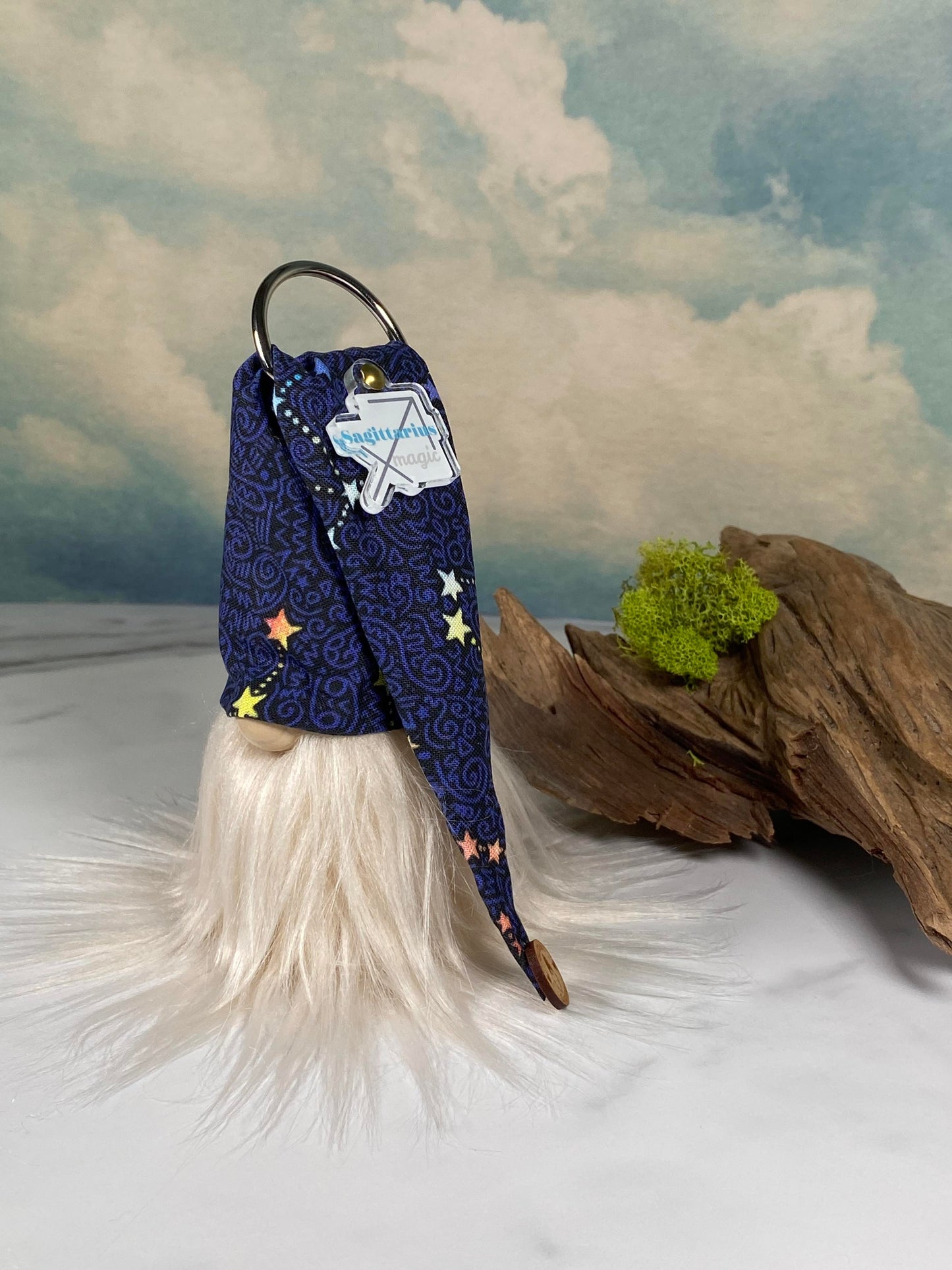 Gulfport Gnome™ - SAGITTARIUS Zodiac Sign Gnome- 4" Plush Mini Astrological Decor-Nov 22-Dec 21