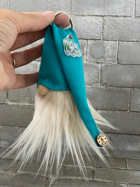 Gulfport Gnome™-Mountain Home Decor- 4" Plush Mini Take me to the Mountains Gnome