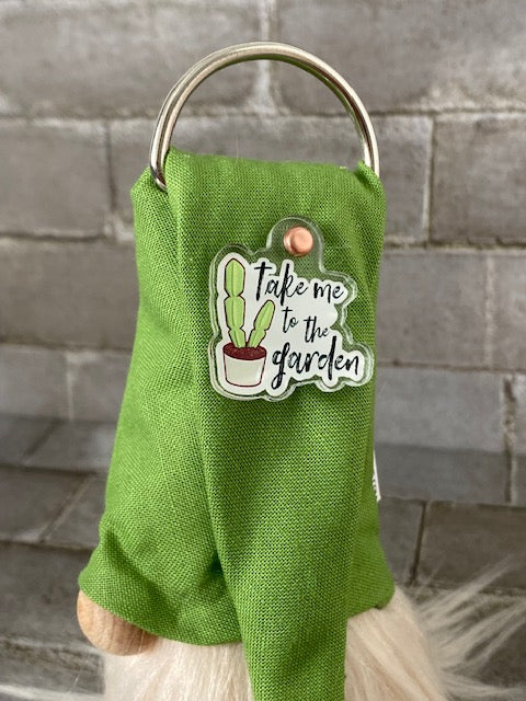 Gulfport Gnome™-Indoor Garden Decor- Plush Take me to the Garden Gnome for Plant Lovers