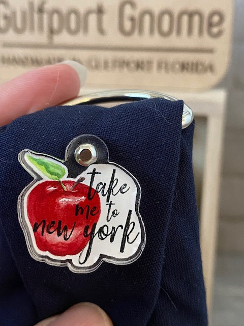 Gulfport Gnome™-I love New York Souvenir- 4" Plush Mini Gnome Take me to NY
