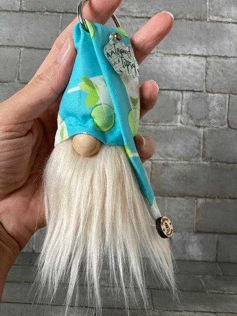 Gulfport Gnome™-Tanned & Tipsy Beach Decor- 4" Plush Mini Vacation Beach Bag Accessory