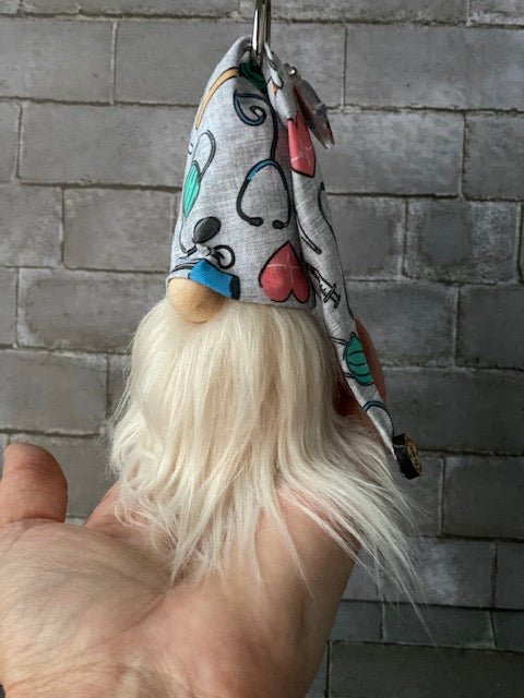 Gulfport Gnome™-Nurse Decor- 4" Plush Mini Medical Appreciation Gnome