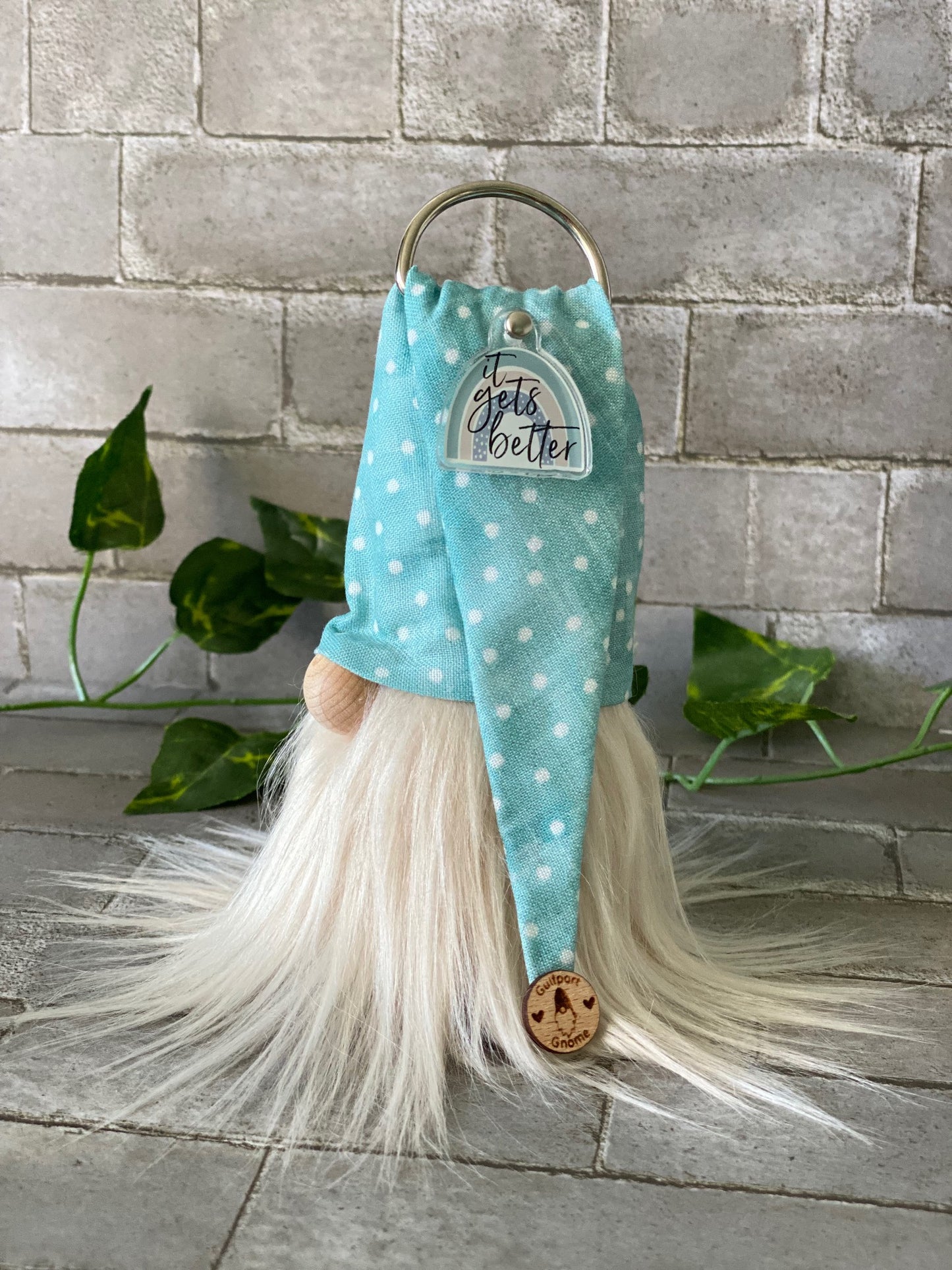 Gulfport Gnome™-It Gets Better Encouragement Decor - 4" Plush Encouragement Gnome