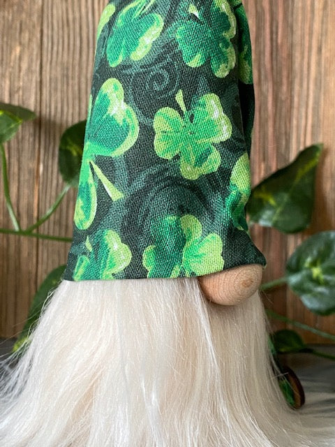 Gulfport Gnome™ - St Patricks Day Decor- 4" Plush Mini Decor Lucky Irish Gnome