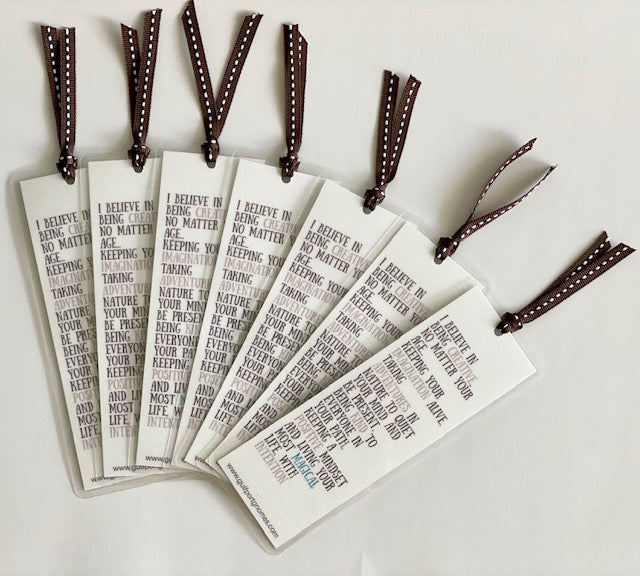 I Believe Motto for a Magical Life Bookmark