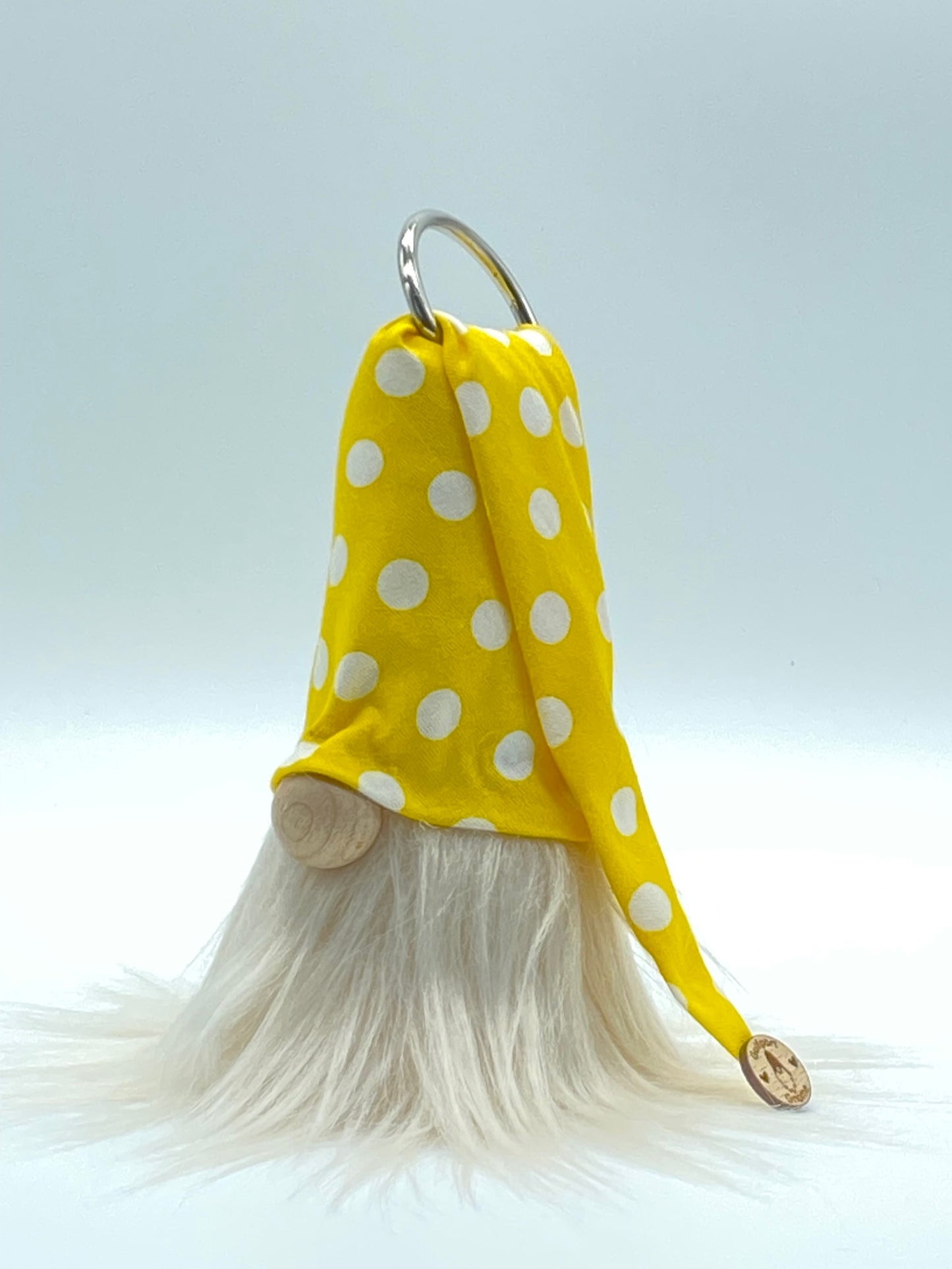 Gulfport Gnome™ - Yellow Polkadot Plush Gnome- Spring Home Decor