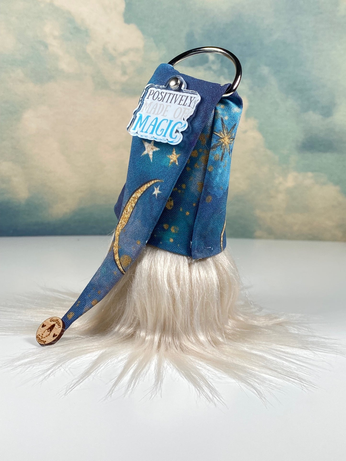 Gulfport Gnome™ - Made of Magic Home Decor Gnome - Moon and Stars Decor