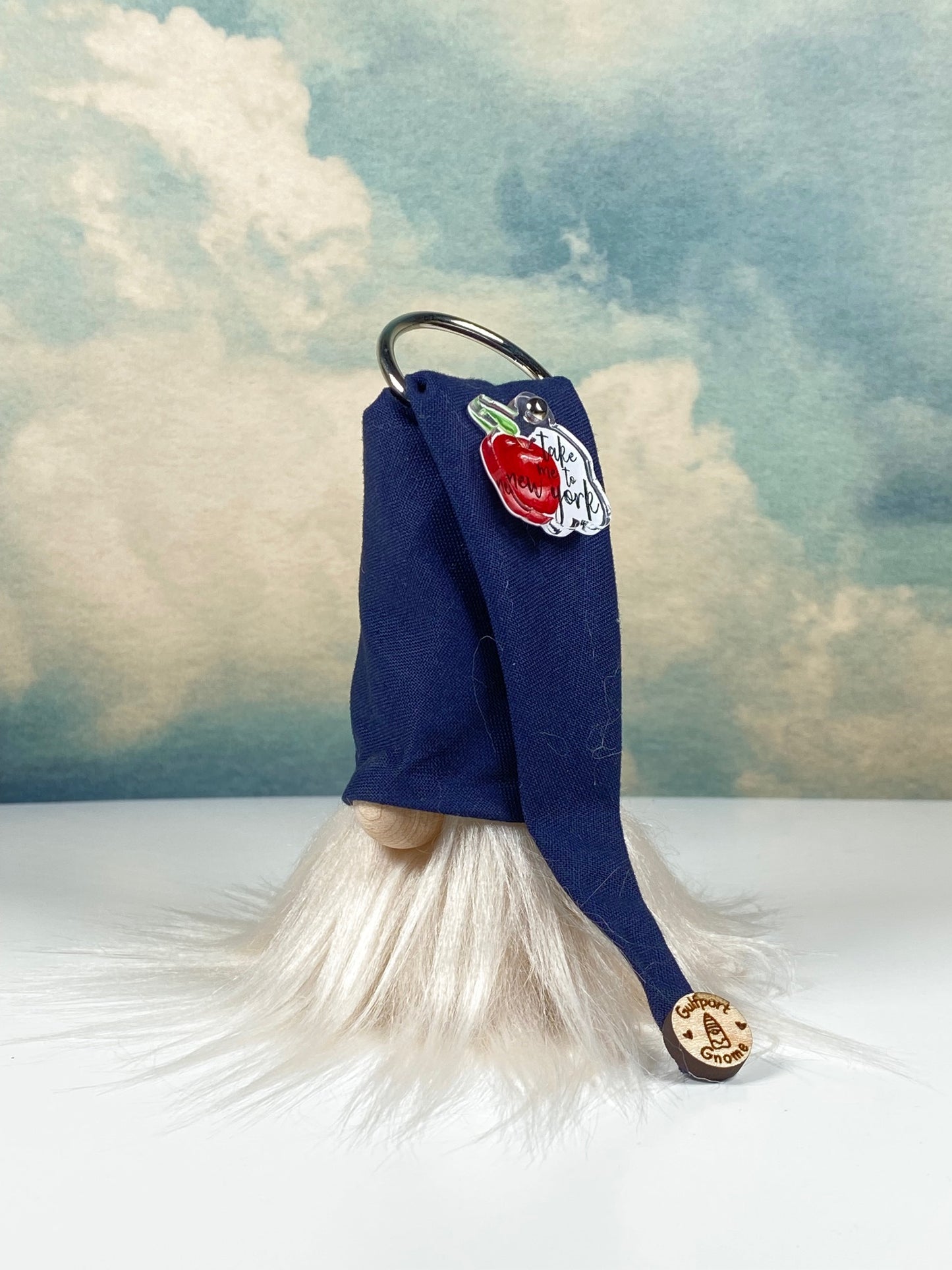 Gulfport Gnome™-I love New York Souvenir- 4" Plush Mini Gnome Take me to NY