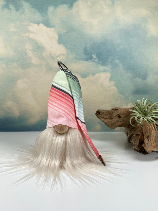 Gulfport Gnome™ - Pink Spearmint Collectible Decor- 4" Plush Gnome - Modern Home Decor