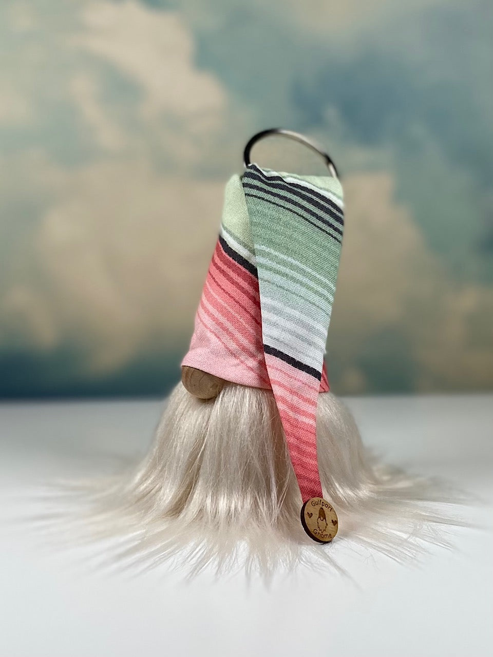 Gulfport Gnome™ - Pink Spearmint Collectible Decor- 4" Plush Gnome - Modern Home Decor
