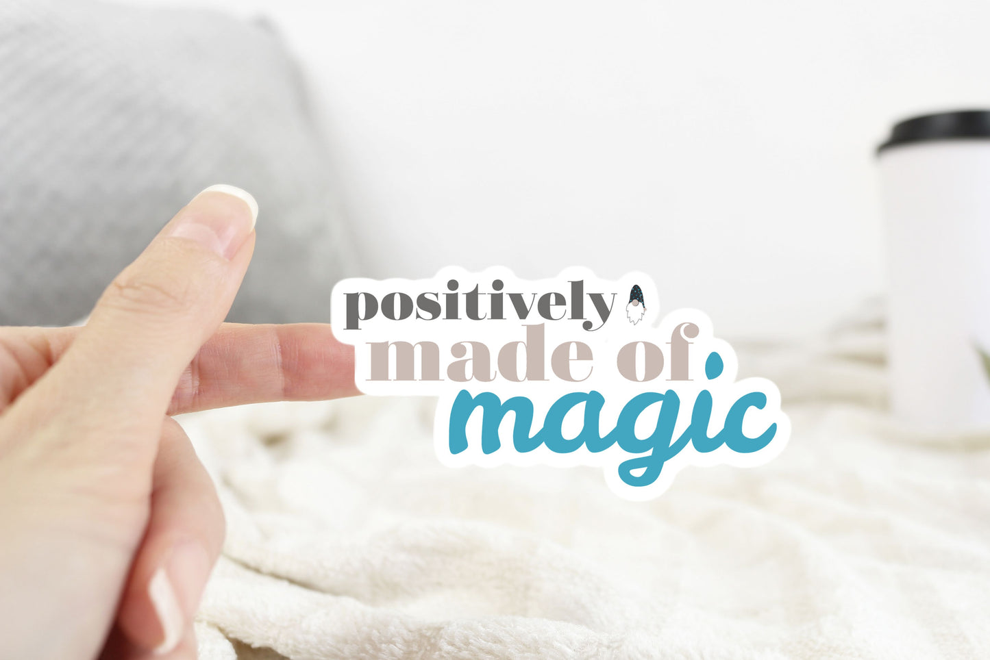 Magic Sticker Bundle - Set of 4 Waterproof Vinyl Stickers