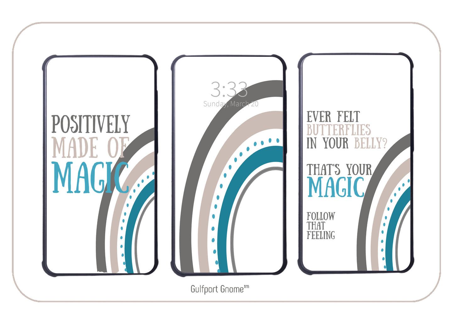 Phone Wallpaper | Magic Rainbow Designs | iPhone Wallpapers | Phone Background | iPhone Background | Phone Wallpaper Digital Download