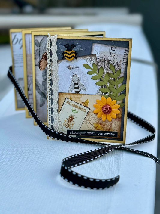 DIY Mini Coloring Book - Accordion Fold Style for Easy & Unique Gift Giving!