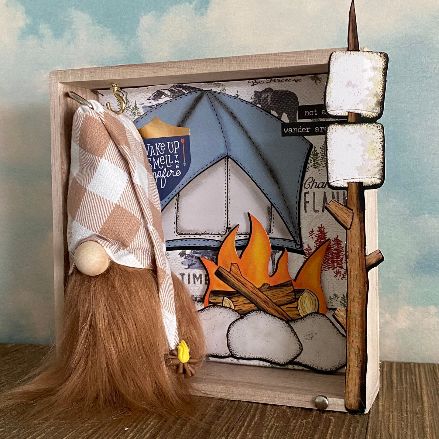 Gift Set - Camping Adventure Gift set with Gulfport Gnome™ - 4" Plush Gnome Gift Set