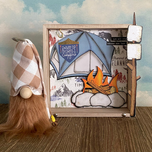 Gift Set - Camping Adventure Gift set with Gulfport Gnome™ - 4" Plush Gnome Gift Set