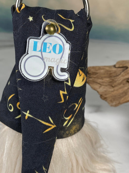 Gulfport Gnome™ - LEO Zodiac Sign Gnome- 4" Plush Mini Astrological Decor-Jul 23-Aug 22