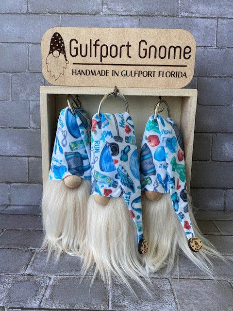 Gulfport Gnome™ - Fitness Decor - 4" Plush Mini Workout Gnome - Inspirational Decor