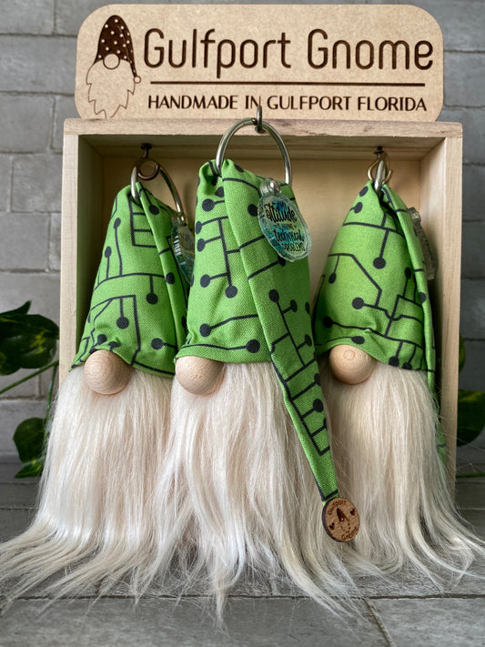 Gulfport Gnome™-Attitude Problem Gnome - Tech Inspired Office Desk Decor - Plush 4" Gnome