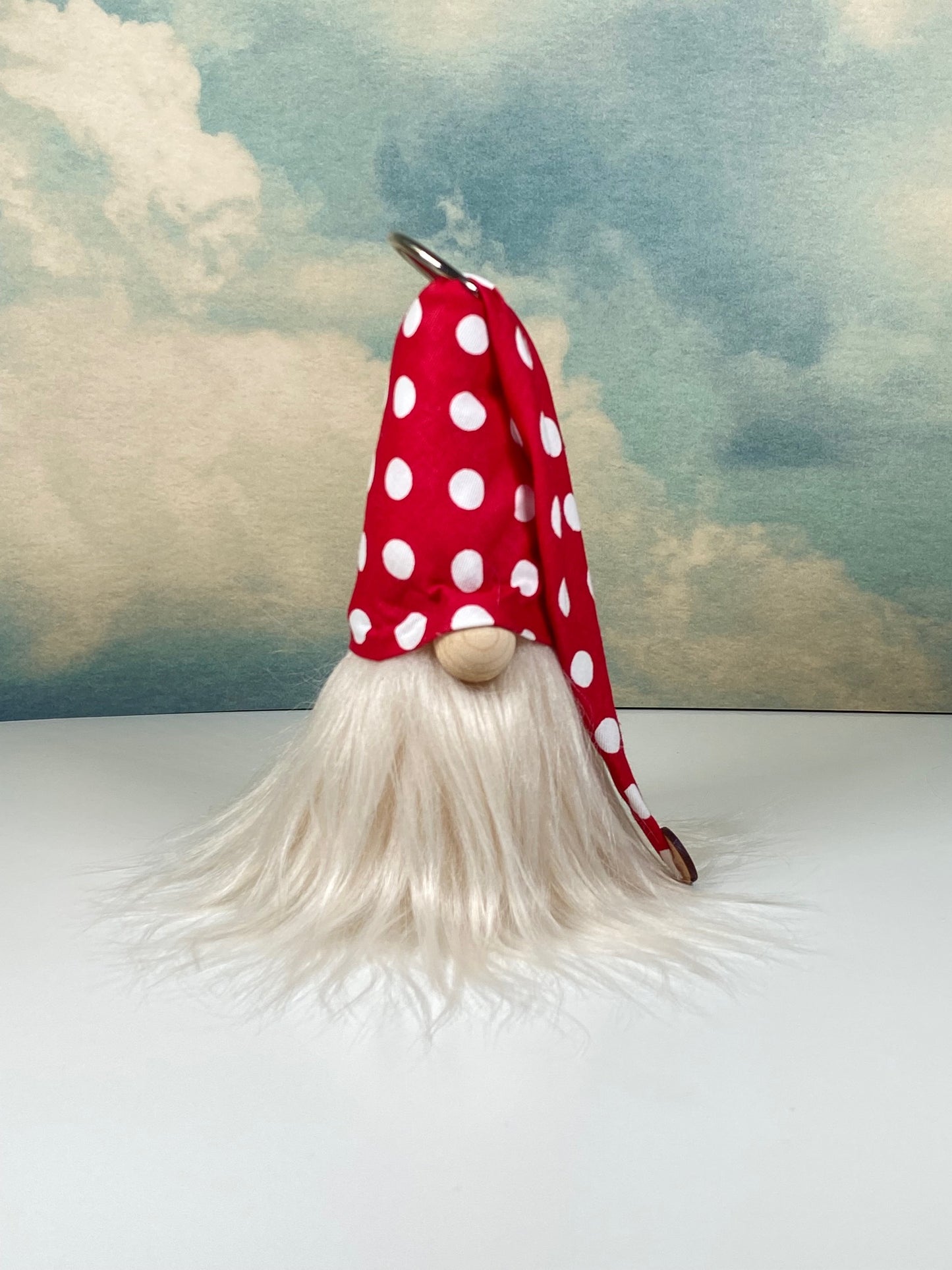 Gulfport Gnome™ - Red Polkadot Plush Collectible Doll Home Decor