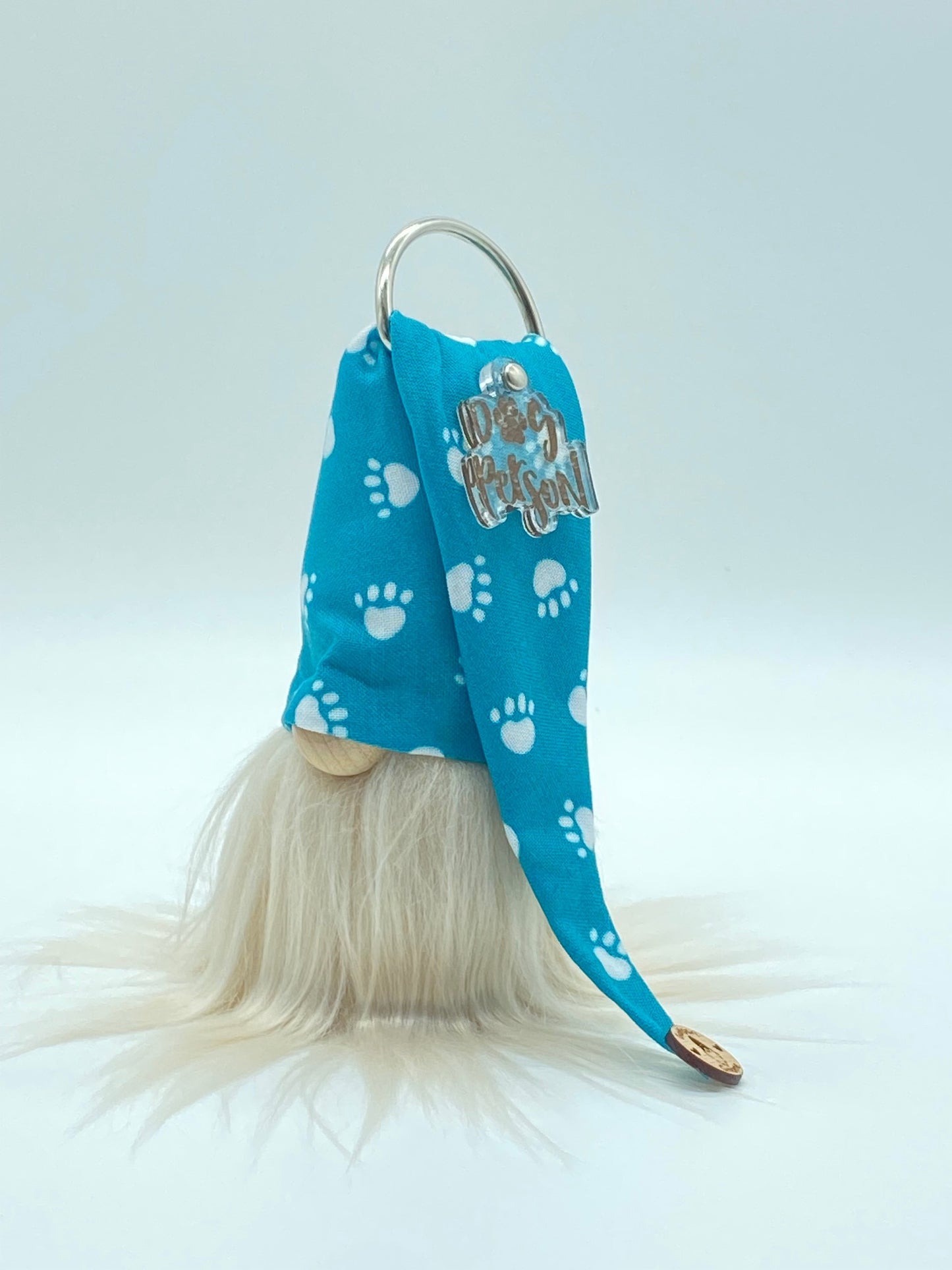 Gulfport Gnome™-Dog Person Decor - 4" Plush Dog Lovers Paw Print Gnome