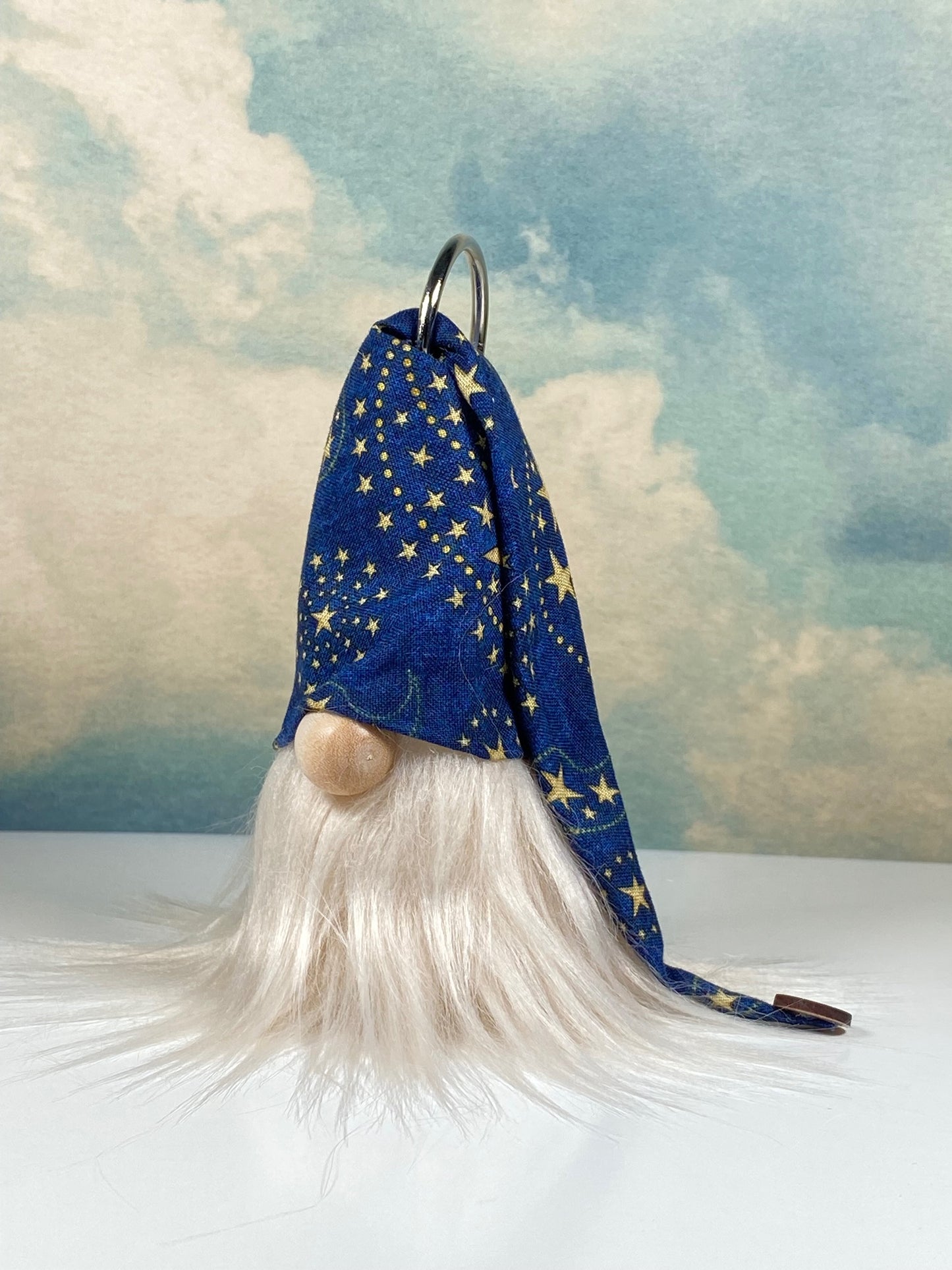 Gulfport Gnome™ - Moon and Stars Decor- 4" Plush Gnome - Collectible Astrological Gnome