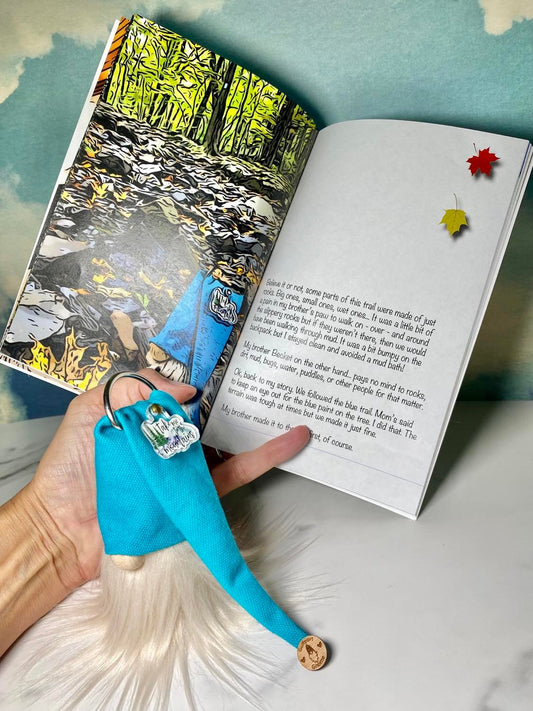 Book and Gnome Gift Set - Plush Adventure Gnome and Children's Story Book-The Gnome and the Slippery Mountain