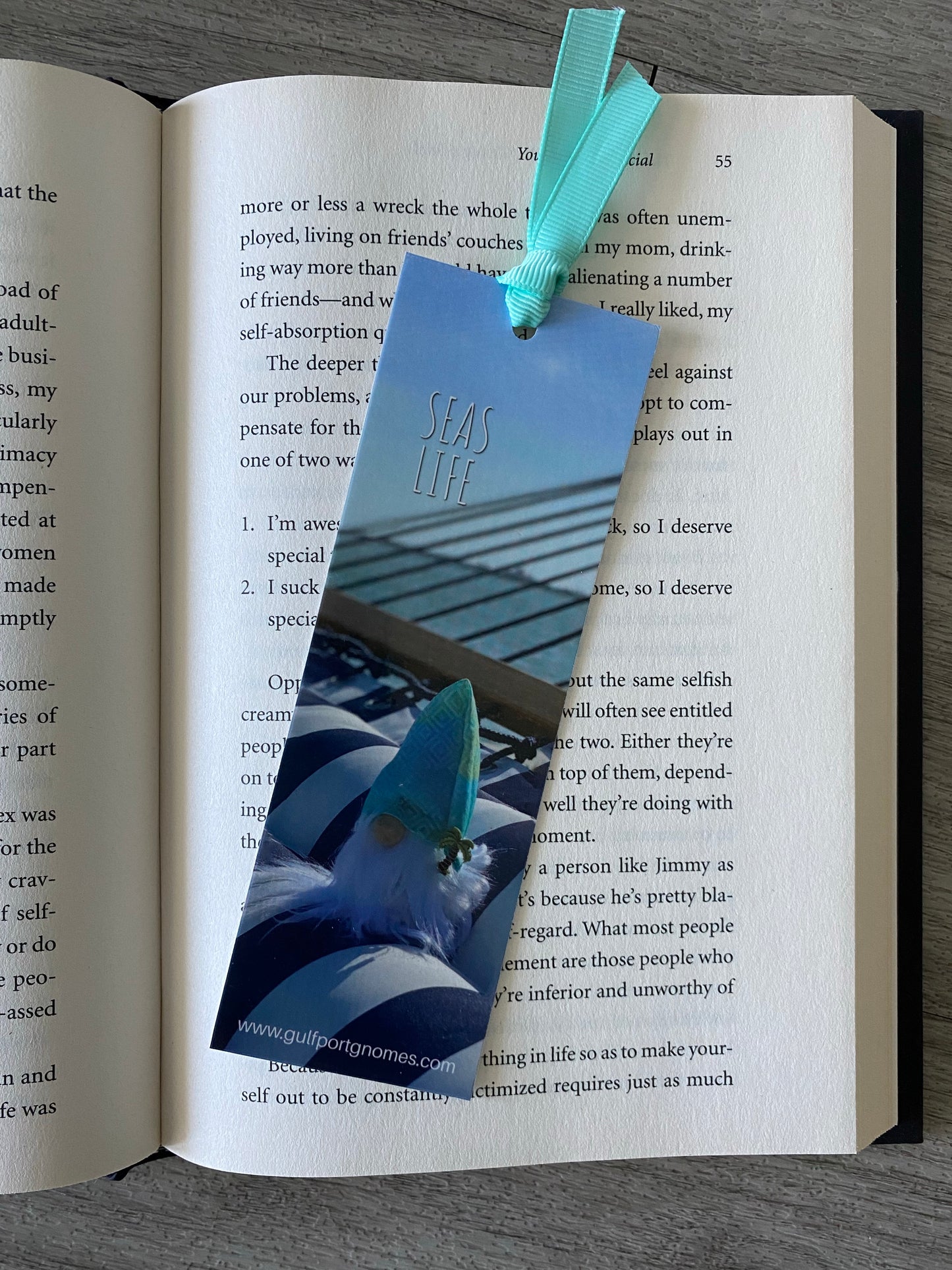 Seas Life Gnome Bookmark