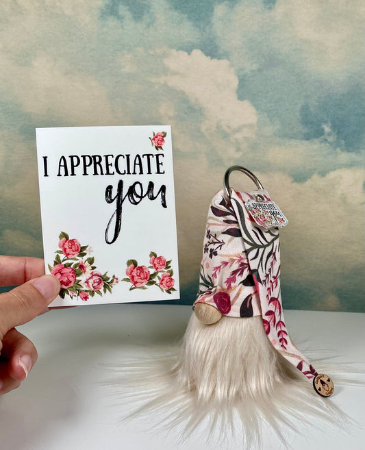 Gulfport Gnome™ - LIMITED RELEASE-Mother's Day Appreciation Collectible Decor- 4" Plush Gnome