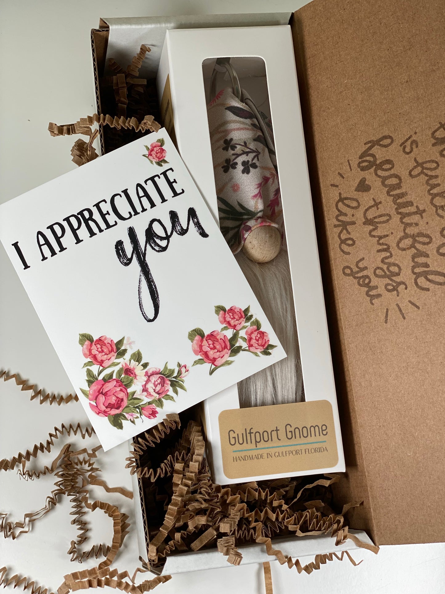 Gulfport Gnome™ - LIMITED RELEASE-Mother's Day Appreciation Collectible Decor- 4" Plush Gnome